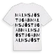 Malmsjöstugan ordlek t-shirt