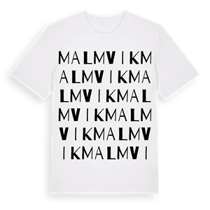 Malmvik ordlek t-shirt – ekologisk bomull t-shirt från Pinshirt