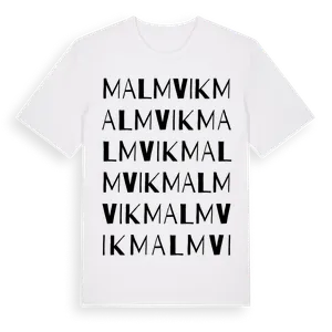 Malmvik ordlek t-shirt – ekologisk bomull t-shirt från Pinshirt