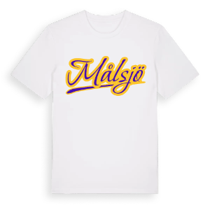 Målsjö baseball t-shirt – ekologisk bomull t-shirt från Pinshirt