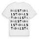 Malsta ordlek t-shirt