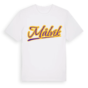 Målvik baseball t-shirt – ekologisk bomull t-shirt från Pinshirt