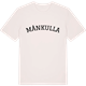 Vintage White t-shirt med Månkulla böjd t-shirt