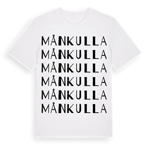 Månkulla ordlek t-shirt – ekologisk bomull t-shirt från Pinshirt