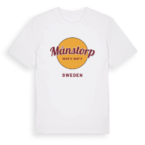 Månstorp cirkel t-shirt – ekologisk bomull t-shirt från Pinshirt