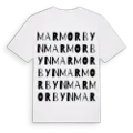 Marmorbyn ordlek t-shirt