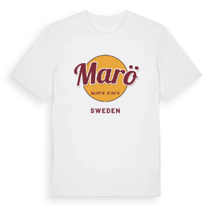 Marö cirkel t-shirt – ekologisk bomull t-shirt från Pinshirt