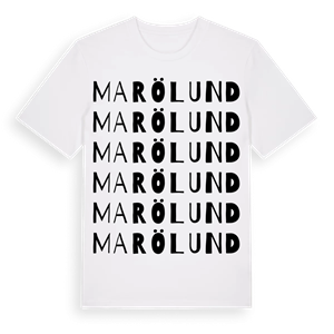 Marölund ordlek t-shirt – ekologisk bomull t-shirt från Pinshirt