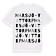 Marsjö-Vittorp ordlek t-shirt