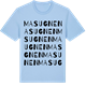 Blue Soul t-shirt med Masugnen ordlek t-shirt