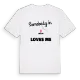 Någon i Melån älskar mig t-shirt