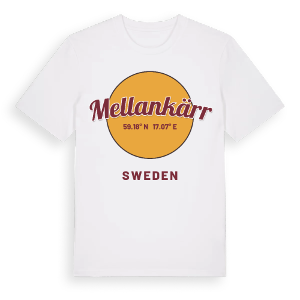 Mellankärr cirkel t-shirt – ekologisk bomull t-shirt från Pinshirt