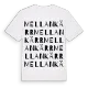Mellankärr ordlek t-shirt
