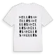 Mellösa ordlek t-shirt
