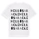 Mellösabacke ordlek t-shirt