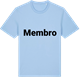 Blue Soul t-shirt med Membro fetstil t-shirt