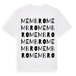 Membro ordlek t-shirt – ekologisk bomull t-shirt från Pinshirt