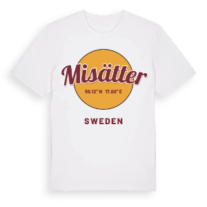 Misätter cirkel t-shirt – ekologisk bomull t-shirt från Pinshirt