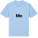 Blue Soul t-shirt med Mo fetstil t-shirt