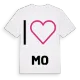 Jag älskar Mo t-shirt stort tryck