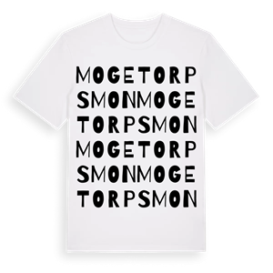 Mogetorpsmon ordlek t-shirt – ekologisk bomull t-shirt från Pinshirt