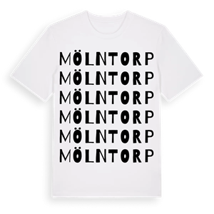 Mölntorp ordlek t-shirt – ekologisk bomull t-shirt från Pinshirt