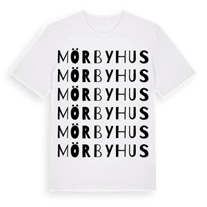 Mörbyhus ordlek t-shirt – ekologisk bomull t-shirt från Pinshirt