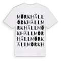 Mörkhäll ordlek t-shirt