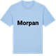 Blue Soul t-shirt med Morpan fetstil t-shirt
