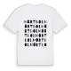 Mörtbol ordlek t-shirt