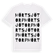 Mörtsjötorp ordlek t-shirt