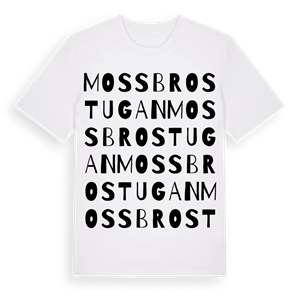 Mossbrostugan ordlek t-shirt – ekologisk bomull t-shirt från Pinshirt