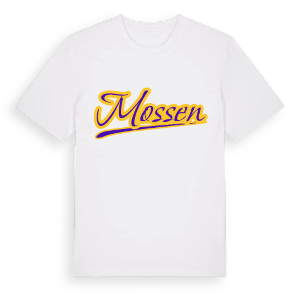 Mossen baseball t-shirt – ekologisk bomull t-shirt från Pinshirt