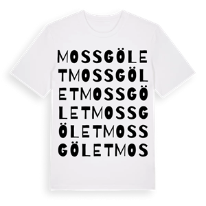 Mossgölet ordlek t-shirt – ekologisk bomull t-shirt från Pinshirt