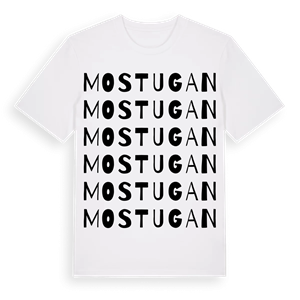 Mostugan ordlek t-shirt – ekologisk bomull t-shirt från Pinshirt