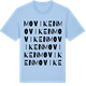 Blue Soul t-shirt med Moviken ordlek t-shirt