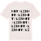 Vintage White t-shirt med Moviken ordlek t-shirt