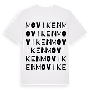 Moviken ordlek t-shirt – ekologisk bomull t-shirt från Pinshirt