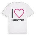 Jag älskar Munktorp t-shirt stort tryck