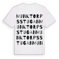Munktorpsstugan ordlek t-shirt