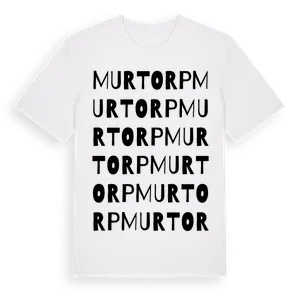 Murtorp ordlek t-shirt – ekologisk bomull t-shirt från Pinshirt