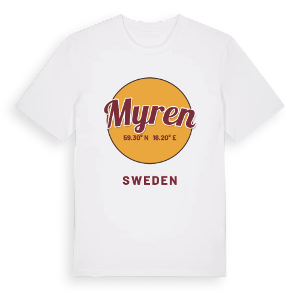Myren cirkel t-shirt – ekologisk bomull t-shirt från Pinshirt
