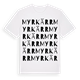 Myrkärr ordlek t-shirt