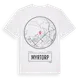 White t-shirt med Myrtorp t-shirt