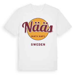 Nääs cirkel t-shirt – ekologisk bomull t-shirt från Pinshirt