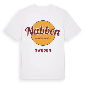 Nabben cirkel t-shirt – ekologisk bomull t-shirt från Pinshirt