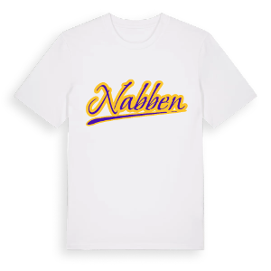 Nabben baseball t-shirt – ekologisk bomull t-shirt från Pinshirt
