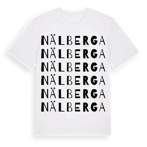 Nälberga ordlek t-shirt – ekologisk bomull t-shirt från Pinshirt