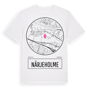 Närjeholme t-shirt – ekologisk bomull t-shirt från Pinshirt