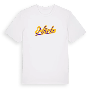 Närke baseball t-shirt – ekologisk bomull t-shirt från Pinshirt